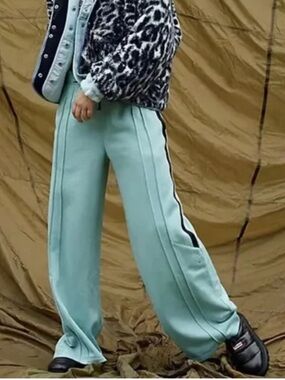 Free People Movement Fineline Pants in Mint Momentum Size Large